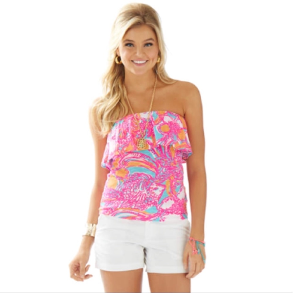 Lilly Pulitzer Wiley tube top